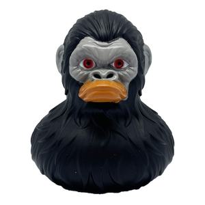 カスタム3インチゴリララバーダックバルクイエローPVCフローティングアヒルおもちゃバスビニールおもちゃゴムアヒル - Product Image 1