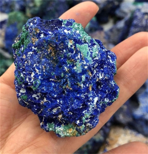 <span class=keywords><strong>Cristallo</strong></span> curativo spirituale della decorazione domestica dell'azurite ruvida - Product Image 1