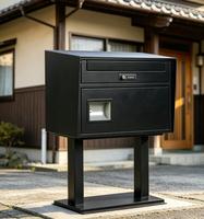 Boîtes aux lettres verticales pour appartements en acier galvanisé, petite boîte à colis, boîte de livraison