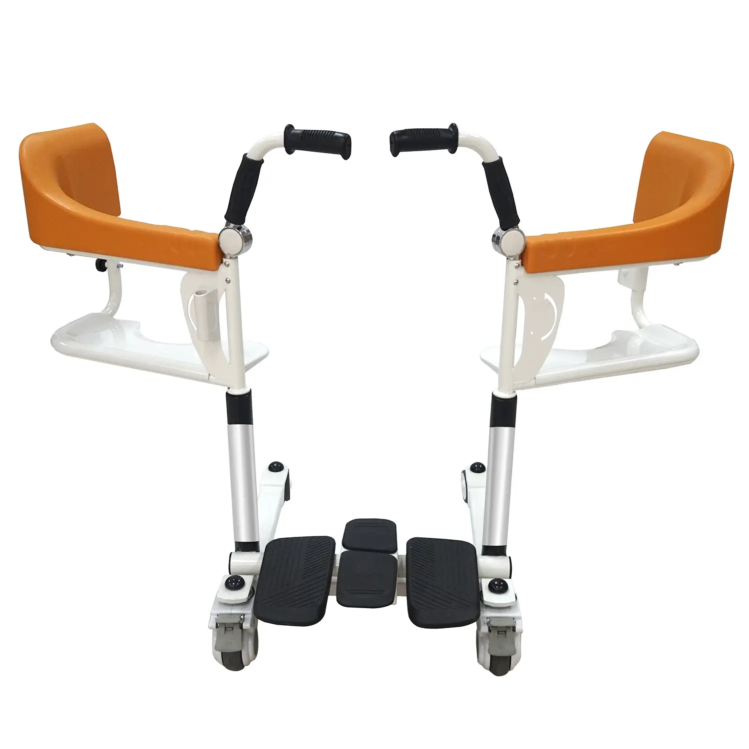 2023 New Disabled Patient Lifting Nursing Commode Chair Handbuch Patienten transfer lifts tuhl mit Rad