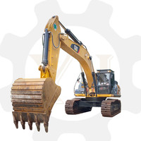 Excavatrice sur chenilles Caterpillar 336D2 d'occasion du Japon, 36 tonnes, machine lourde avec moteur C9 ACERT, pelle d'occasion