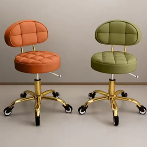 Premium Commercial Barber Shop Hair Salon Chair Wholesale Nail Spa Salon Furniture Moved Beauty Stool for Dining Haircut Use - Product Image 4