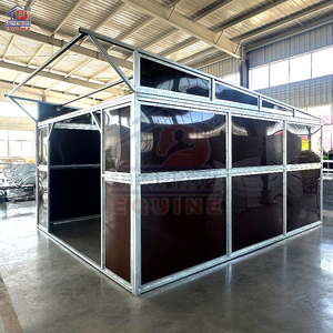 Kits d'Abris Mobiles pour <span class=keywords><strong>Chevaux</strong></span> Type « Shed Row » – Panneaux de <span class=keywords><strong>Box</strong></span> Portables Économiques avec Revêtement HDPE - Product Image 4