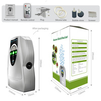 AC110V/220V Ozon Jeneratörü Hava Temizleme Cihazı, LCD Ekranlı ve Mutfak ve Otelde Sebze/Meyve Yıkama için Uzaktan Kumandalı