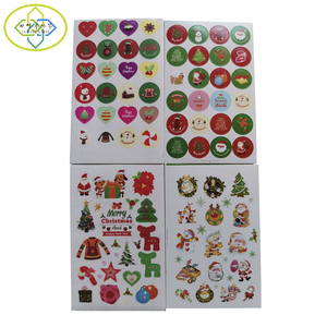 <span class=keywords><strong>Adesivi</strong></span> in Vinile Personalizzati 'Buon Natale' Fustellati Impermeabili per Regali - Product Image 4