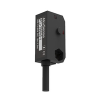Sensor Fotoelektrik Inframerah Tipe Thru-beam Sense PTJ-T80PC-I Output PNP Jarak Deteksi 80cm Perlindungan IP64 untuk Benda Buram
