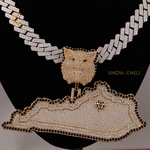 Elegant Custom Moissanite Diamond <b>Pendant</b> Designed In Unique Hip Hop Style Fashion Jewelry <b>For</b> <b>Men</b> And Women With Luxurious - Product Image 6