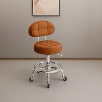 Tabouret rotatif de salon de beauté pour extensions de cils, chaise circulaire moderne pour hôpital et salon