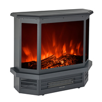 Fabricant sur mesure de poêle électrique portable à 3 faces pour le chauffage et la décoration