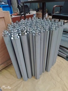 Bubuk logam Sintering mikro berpori Inconel Hastelloy Monel paduan Titanium Filter elemen