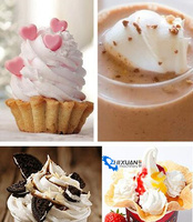 Automatische hete verkoop verse echte fruitmixer blender ijs swirl bevroren yoghurt voor fastfood