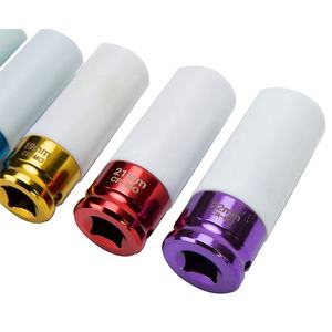 उपकरण 5 टुकड़े 1/2 ड्राइव मिश्र धातु में अतिरिक्त पतली दीवार पहिया अखरोट रक्षक प्रभाव सॉकेट सेट - Product Image 6