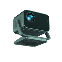 Projecteur de film extérieur 4K à mise au point automatique AI avec écran Netflix 300 ''MAX Lampe à LED 5G WiFi 2G RAM Prise US