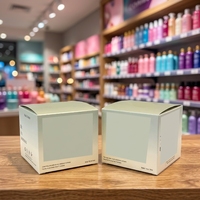 Boîte d'emballage cosmétique personnalisée en carton recyclable pour tube de gel pour les yeux et soins de la peau avec finition UV sélective et gaufrage OEM