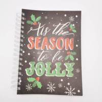 Cahier à spirales avec couverture en papier imprimé personnalisé et page de séparation avec lettres