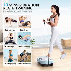 Plateforme vibrante de fitness YETFUL <span class=keywords><strong>ultra</strong></span>-fine, portable, à faible bruit, moteur stable, trois couleurs au choix, équipement d'entraînement à domicile - Product Image 3