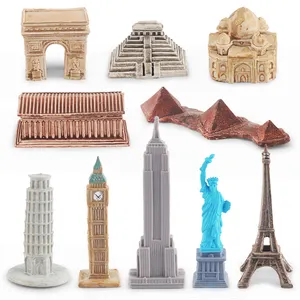 Custom service simulated bricks architectural scale 3d model toys for sale