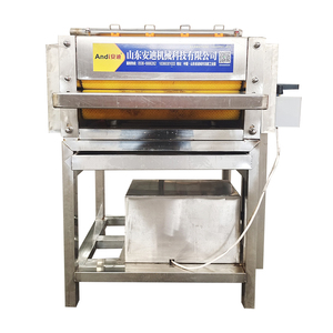 Máquina peladora de limpieza de verduras de raíz de rollo de cepillo/máquina de limpieza de rodillo de cebolla producto caliente plata personalizado proporcionado Vietnam - Product Image 3