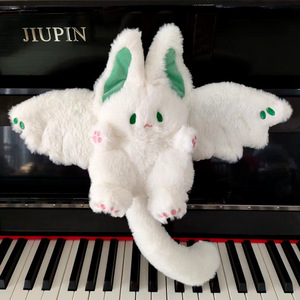 Conejo de Peluche de Algodón, Juguete de Conejo Volador Transformable, Muñeco de Conejo Blanco Grande, Regalo Promocional Ligero y Pequeño - Product Image 5
