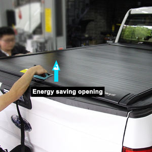 Cubiertas de Caja de Camioneta Manuales de Acero Inoxidable YTPIONEER para <span class=keywords><strong>Ford</strong></span> F150 Raptor 2009-2022, Cubierta Retráctil Rígida de Aluminio para Plataforma de Camioneta - Product Image 5