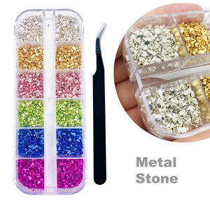 uñas de diamantes de imitación brillante de diamantes de imitación de Arte de uñas decoraciones accesorios glsaa - Product Image 5