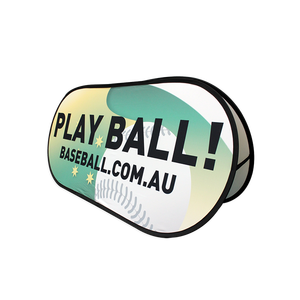 Plegable de publicidad al aire libre de tejido de tensión pop Pantalla de pie banner - Product Image 3