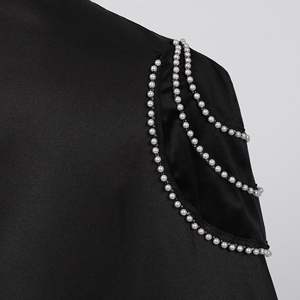 เสื้อคลุมสไตล์ยุโรปยุคกลางพร้อมไหล่ประดับลูกปัดชุดฮาโลวีน - Product Image 6