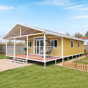 Maison conteneur extensible de luxe à 3 chambres, 40 pieds, préfabriquée, moderne, modulaire, norme européenne CE, avec matériaux ignifuges, Europe - Product Image 2
