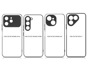 <span class=keywords><strong>Funda</strong></span> de Teléfono Sublimable para Tecno Camon Pova Spark, Personalizable <span class=keywords><strong>con</strong></span> Impresión en Blanco, Carcasa DIY para Spark Go 50 40 30 20 - Product Image 5