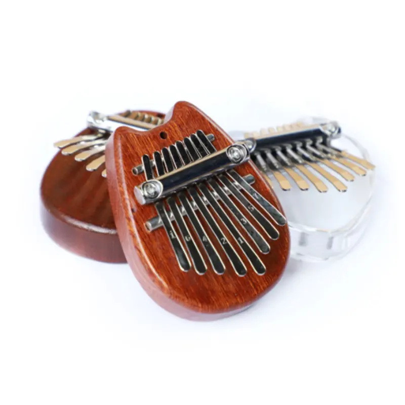 Mini Kalimba 8 Keys Thumb Piano Great Sound Finger Keyboard Musical Instrument Wooden/Acrylic