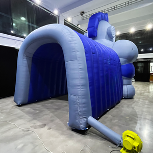 Tunnel <span class=keywords><strong>gonflable</strong></span> étanche personnalisé avec souffleur pour l'entrée des athlètes lors d'événements sportifs en plein air et de courses de <span class=keywords><strong>football</strong></span> - Product Image 4