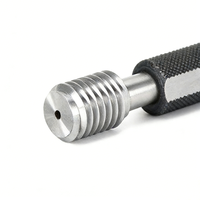 M1-M1000 6g 6H Pengukur Ulir Metrik Pengukur Cincin 0.001mm Akurasi Tinggi Bahan Paduan/Baja
