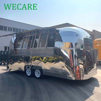 Wecare Mobile Foodtruck Four à pizza Concession Food Trailer Street Food caravan Food Truck Restaurant entièrement équipé