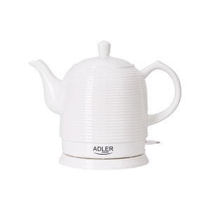 Adler 1,2 L 1500W Bollitore elettrico in ceramica portatile Bollitore in vetro per uso domestico da cucina per uso alberghiero con funzione "tenere caldo" - Product Image 2