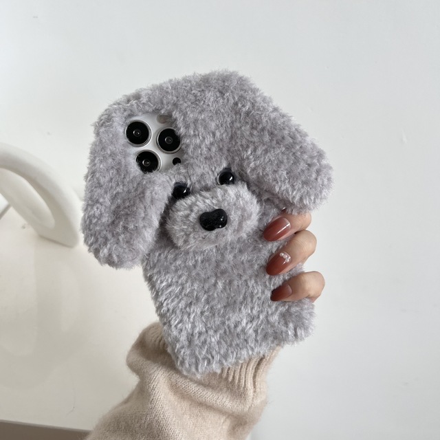 Eco Friendly Phone Case Back Cover Unique Anime Fur Protective Case for Iphone X 13 12 11 Pro Max Xr Xs Max Xs 7 8 Plus  Case