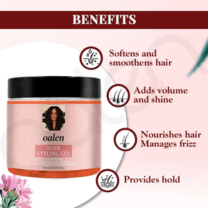 Gel Fijador para el Cabello de Aspecto Natural de 250 ml de Marca Privada, Fijación Flexible y Sensación Ligera para un Peinado sin Esfuerzo - Product Image 2