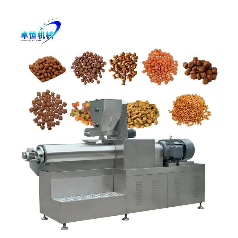 Zhuoheng Factory wholesale price animal feed pellet mill pet dog feed pellet fish feed making machine