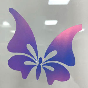 12 pouces X 164 pieds mat arc-en-ciel PVC auto-adhésif vinyle rouleau holographique permanent autocollants décoratifs coupeurs pour décor - Product Image 3