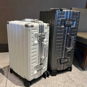 Valise trolley haut de gamme Hinomoto, export Japon, roulettes silencieuses multidirectionnelles, cadre en aluminium, bagage cabine 20 pouces - Product Image 4