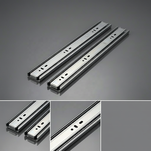 Glissière de tiroir à roulement à billes Meilong Hardware pour meubles de cuisine / <span class=keywords><strong>Rail</strong></span> de tiroir télescopique / <span class=keywords><strong>Rail</strong></span> de glissière vertical - Product Image 3