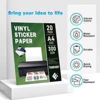 Imprimante imprimable multifonctionnelle Pp Matte pour l'extérieur Rouleau de nom d'or Fanyi Papier autocollant vinyle brillant à jet d'encre