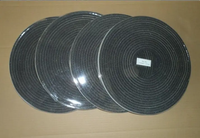 Newmen Tessamol Strips Bande éponge noire imprimant une mousse adhésive utilisée sous les matériaux d'impression en feuille de conduit d'encre