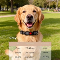 Collier Moderne Rayé 100% Nylon pour Chiens et Chats - Conception Détachable Durable et Réglable, Léger, Respirant, Décoratif et Réfléchissant