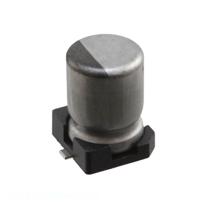 คาปาซิเตอร์4.7 UF 4.7 uF 20% ตัวเก็บประจุ35V SMD ฝาครอบ UUA1V4R7MCL1GS - Product Image 1