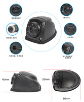 Kamera Model Baru 2024 VC-539S-AH D960P-180 dengan Set Kamera Mdvr 4g Gps Wifi untuk Mobil Kendaraan Cctv.