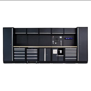 Modular Heavy-Duty Steel <b>Garage</b> Workstation Customizable Workshop Tool Cabinet Storage <b>Workbench</b> Tool Cabinet Combination - Product Image 3