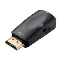 V-star HDTV vers VGA câble HD 1080P mâle vers femelle adaptateur Jack Audio 3.5mm pour TV Box PC ordinateur portable affichage projecteur convertisseur