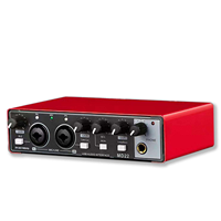 Interface audio USB externe professionnelle M22 ASIO 2 canaux, construction en métal et plastique, pour studio, scène et enregistrement musical