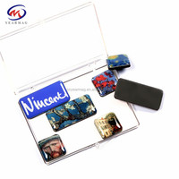 Ensemble d'aimants époxy 3D personnalisés Autocollants magnétiques souples pour réfrigérateur Décorations personnalisées pour réfrigérateur Conception unique Cadeau promotionnel