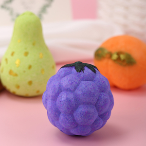 Bombas de Baño Efervescentes con Forma de Fruta, Coloridas y Lindas, Personalizadas OEM, con Etiqueta Privada, para Niños, en Caja de Regalo, con 3 Años de Vida Útil - Product Image 6
